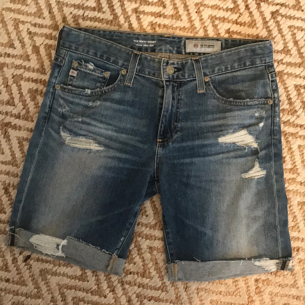 AG Nikki Skinny Bermuda Shorts - Never worn!